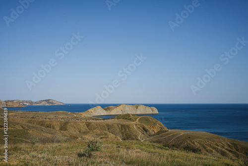 Cape Chameleon in Koktebel. Crimea