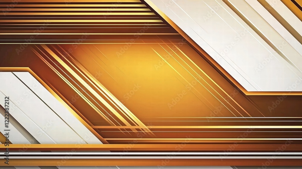 Obraz premium Vibrant Modern Abstract Digital Artwork with Dynamic Lines and Colors