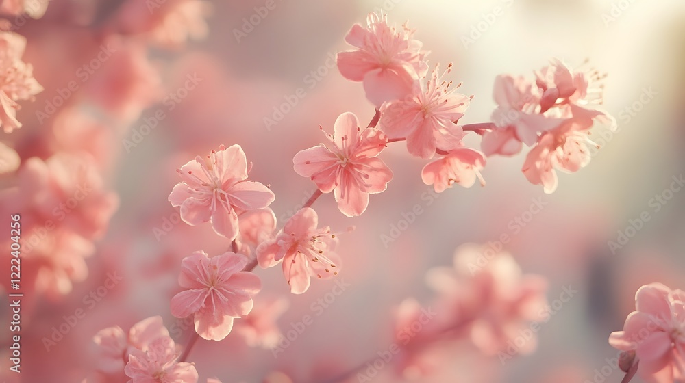 Fototapeta premium pink cherry blossoms