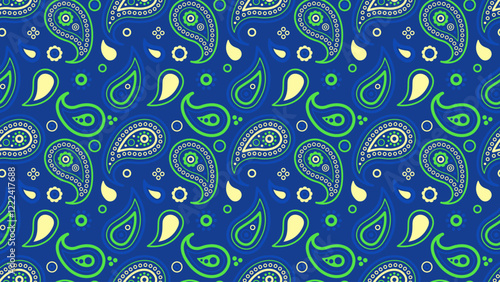 Buta tropical on stroke decor. Paisley simple, design wrapping. Fabric floral pattern a minimal detailed.
