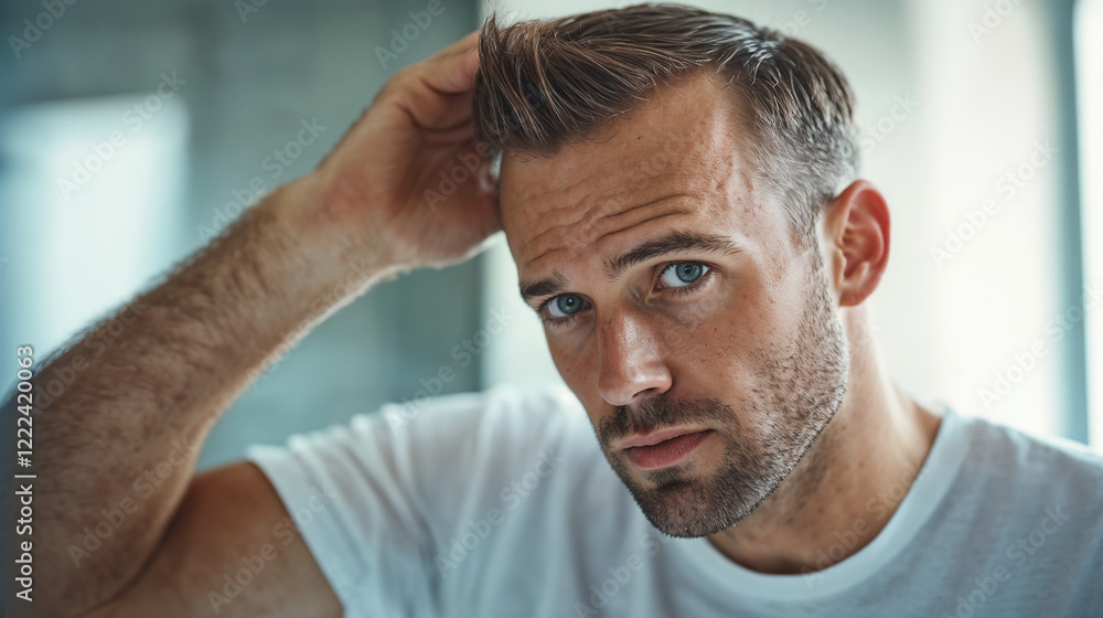 Obraz premium Portrait of a handsome young man.