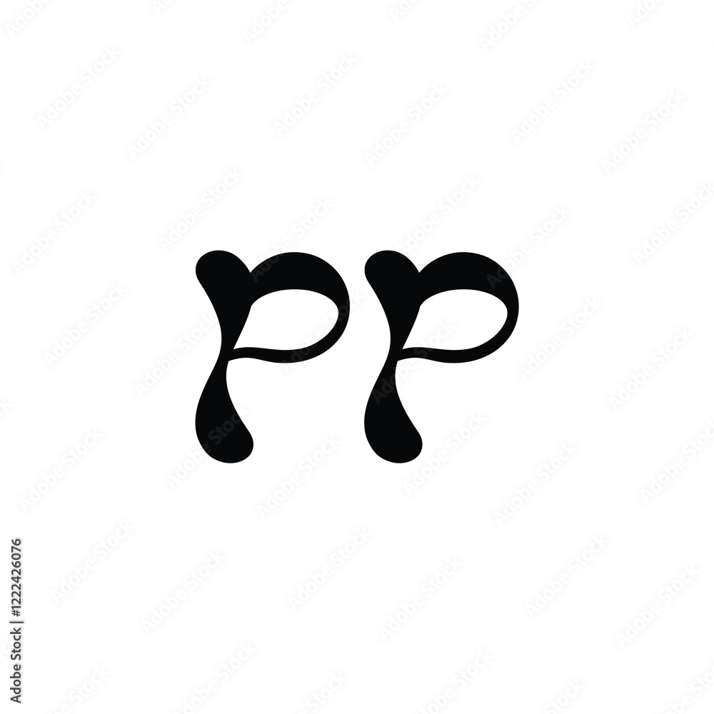 PP monogram logo design letter text name symbol monochrome logotype alphabet character simple logo PP monogram logo design letter text name symbol monochrome logotype alphabet character simple logo
