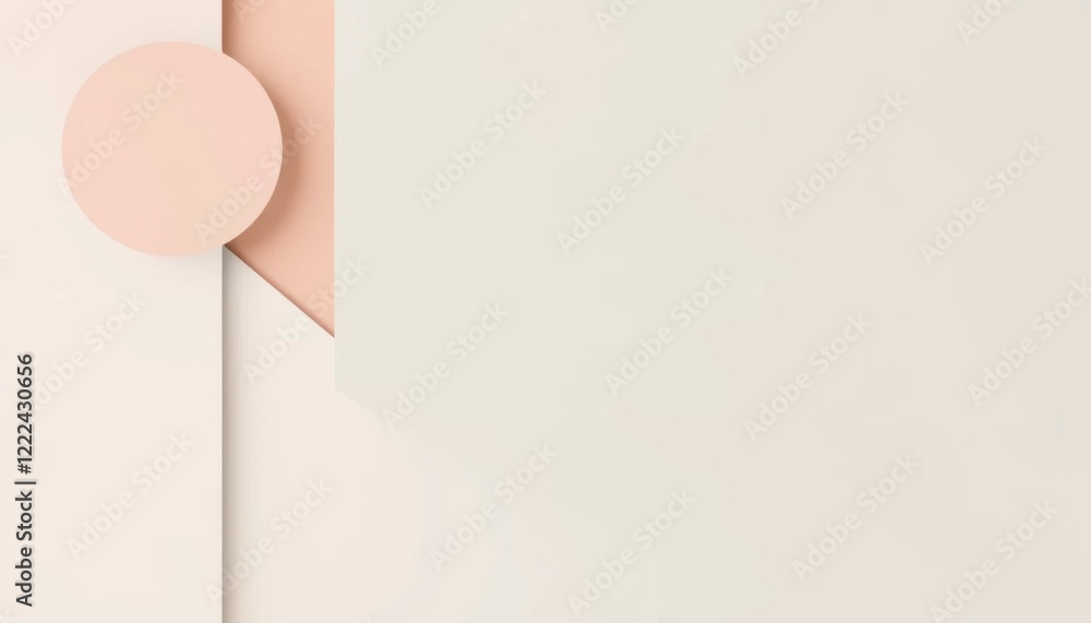 Fototapeta premium Abstract background with geometric shapes