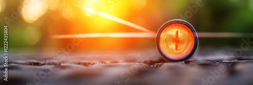 Wallpaper Mural glowing gold circle in the sunlight Torontodigital.ca