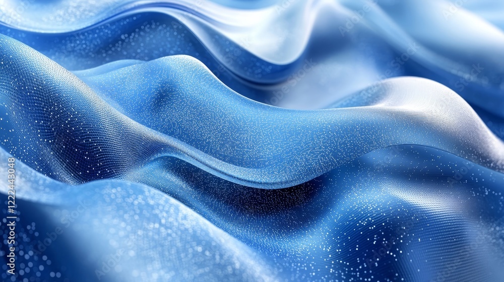 Abstract blue bubbles, dynamic design, 3d render, Generative AI Abstract blue bubbles, dynamic design, 3d render, Generative AI