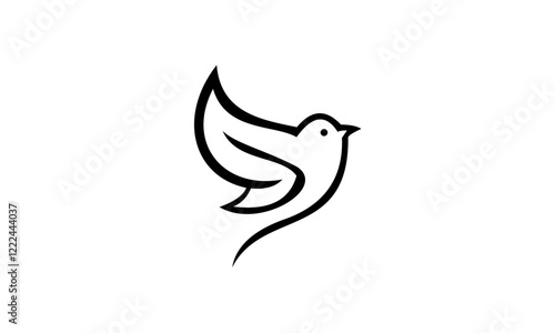 bird logo vector