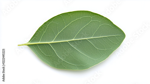 Single Green Leaf: A vibran...