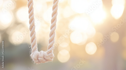 Knot of Hope: A close-up sh...