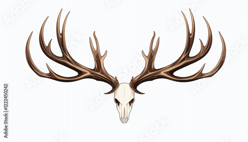 deer silhouette vector