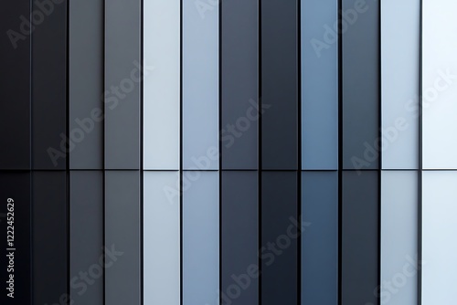 Wallpaper Mural Blue wooden wall, background. Torontodigital.ca