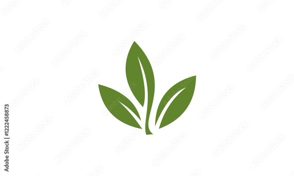 green leaf logo green leaf logo