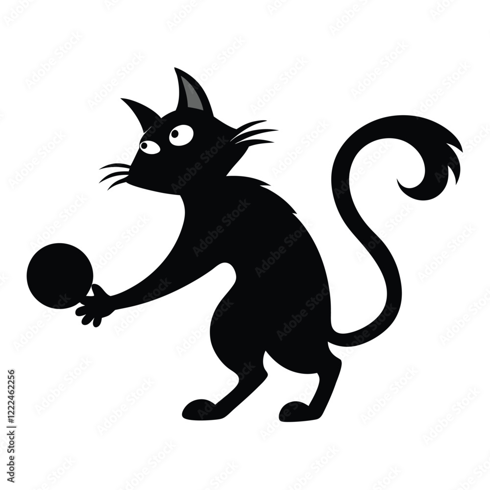 Obraz premium Black and White Animal Graphic Icon Pack