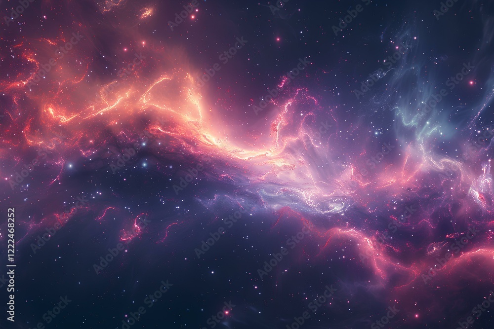A space filled with lots of stars and nebulas A space filled with lots of stars and nebulas