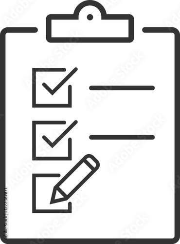 clipboard with checklist