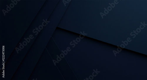 Wallpaper Mural Midnight blue paper background with overlapping layers and a smooth, matte texture. Dark bold tones and a subtle grainy finish create a dynamic, refined, and stylish composition. Torontodigital.ca