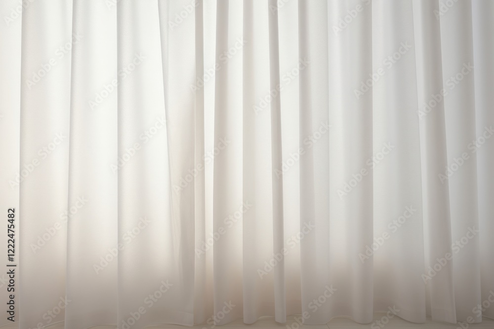 Obraz premium Simple curtain mockup texture home decor.