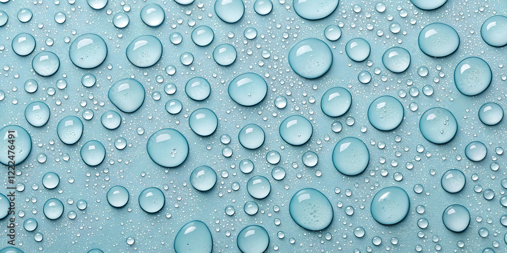Water Droplet Background with Clear Blue Tones for World Water Day Concept
Water Droplet Background with Clear Blue Tones for World Water Day Concept