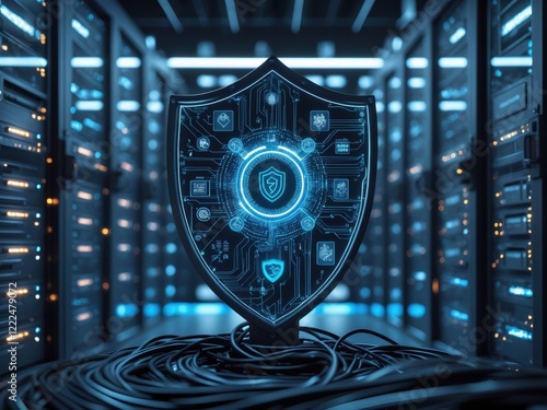 Exploring the integration of AI technology in enhancing cybersecurity measures within data centers