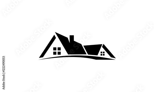 real estate house logo