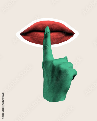 Фотография Contemporary art collage