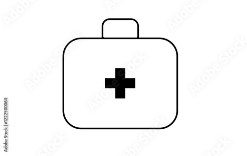 first aid kit icon, medical and health care first ad kit doctor icon transparent