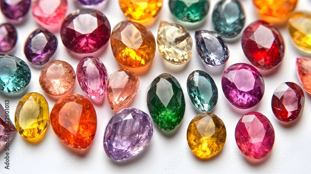 Vibrant Collection of Colorful Gemstones Vibrant Collection of Colorful Gemstones