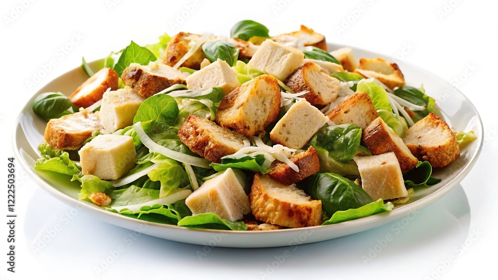 Grilled Chicken Caesar Salad - Delicious & Appealing Plate Grilled Chicken Caesar Salad - Delicious & Appealing Plate