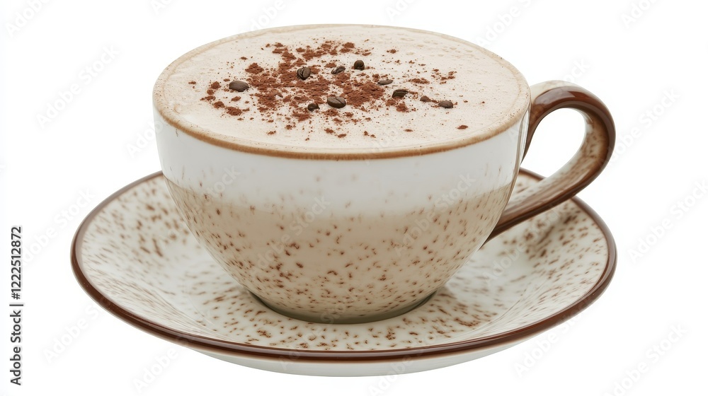 cup of cappuccin 4k photo OR cup of cappuccin on white background. 4k photo cup of cappuccin 4k photo OR cup of cappuccin on white background. 4k photo