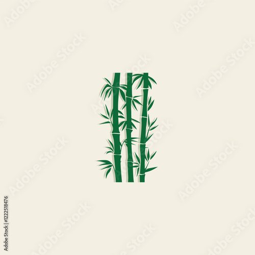 Wallpaper Mural bamboo image logo vector Torontodigital.ca