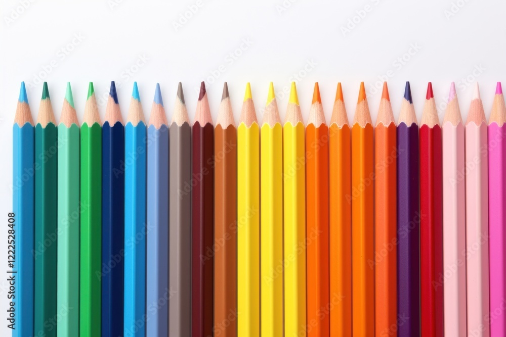 Color pencils backgrounds white background arrangement. Color pencils backgrounds white background arrangement.