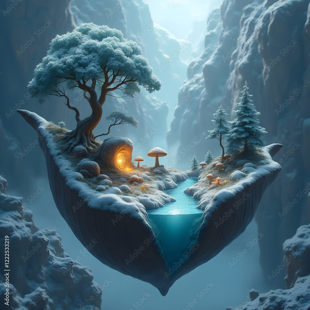Enchanted Floating Island
