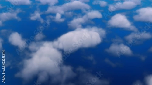 blue sky with clouds