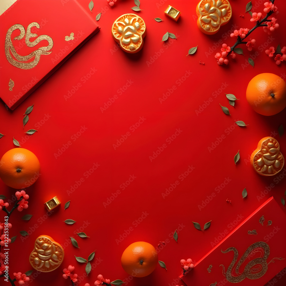 Lunar New Year Festive Arrangement, Chinese new Year