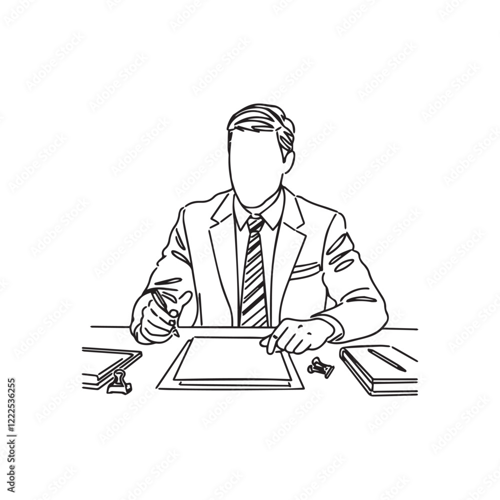 Businessman Standing Confidently - Minimalist Vector Art Design - Business man Silhouette - Business man Doodle - Business man Vector - Business man Illustration - Business man Line Art Businessman Standing Confidently - Minimalist Vector Art Design - Business man Silhouette - Business man Doodle - Business man Vector - Business man Illustration - Business man Line Art