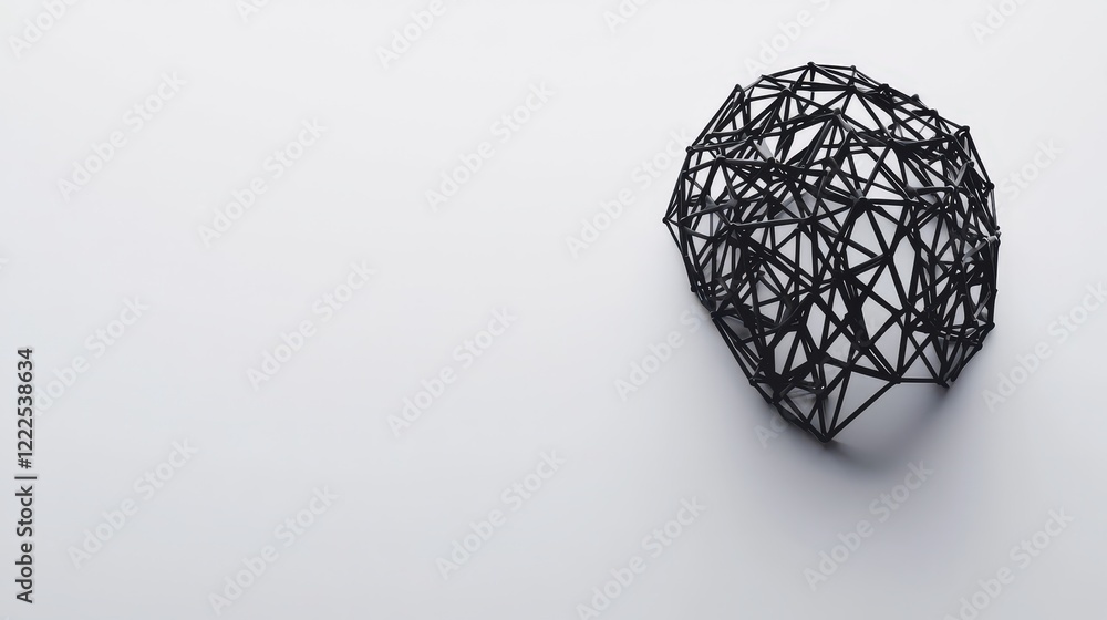 Abstract Black Sculpture Design Abstract Black Sculpture Design