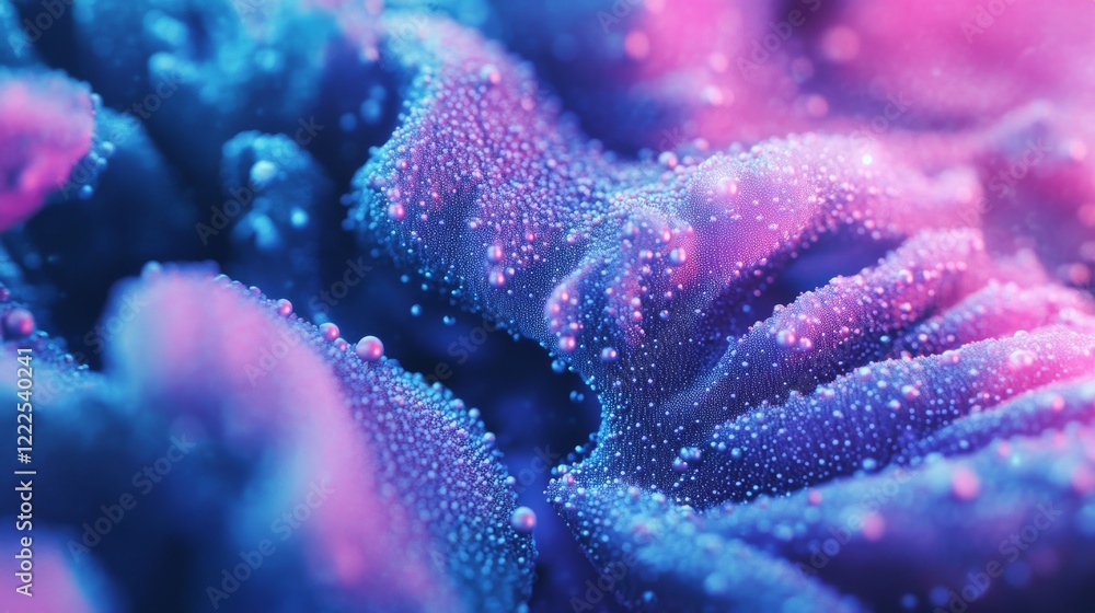 Fototapeta premium Abstract technology background representing big data concept with artificial intelligence, cybersecurity, data transfer and storage, blockchain technology, and servers, featuring 3d illustration of di