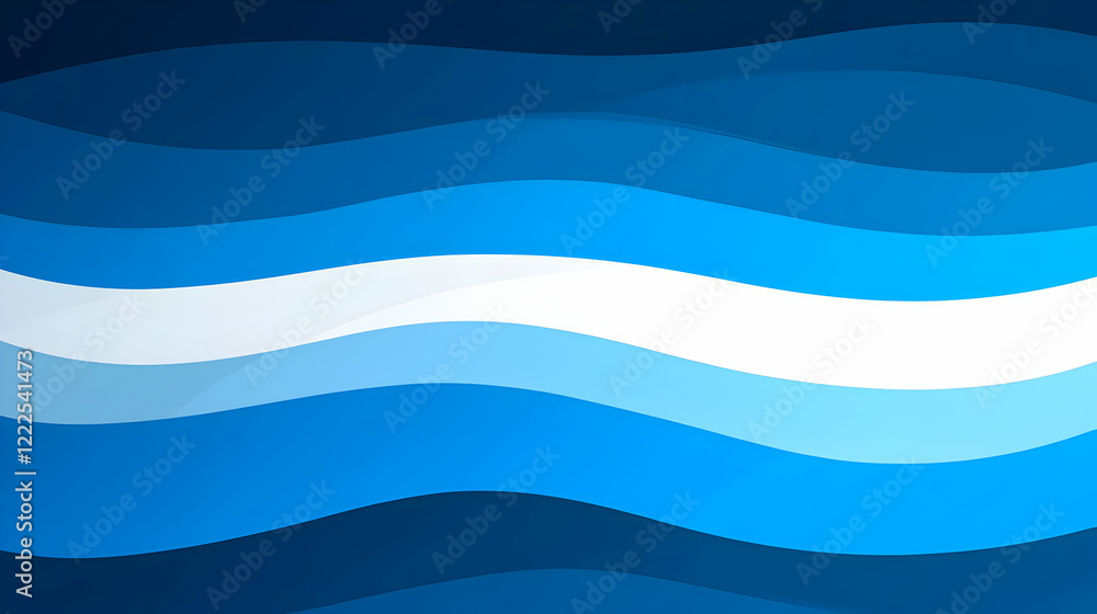 Abstract Blue Wave Background Creates a Soothing and Serene Atmosphere with Fluid Shapes Abstract Blue Wave Background Creates a Soothing and Serene Atmosphere with Fluid Shapes