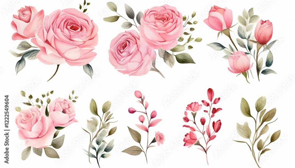 Fototapeta bouquet of roses