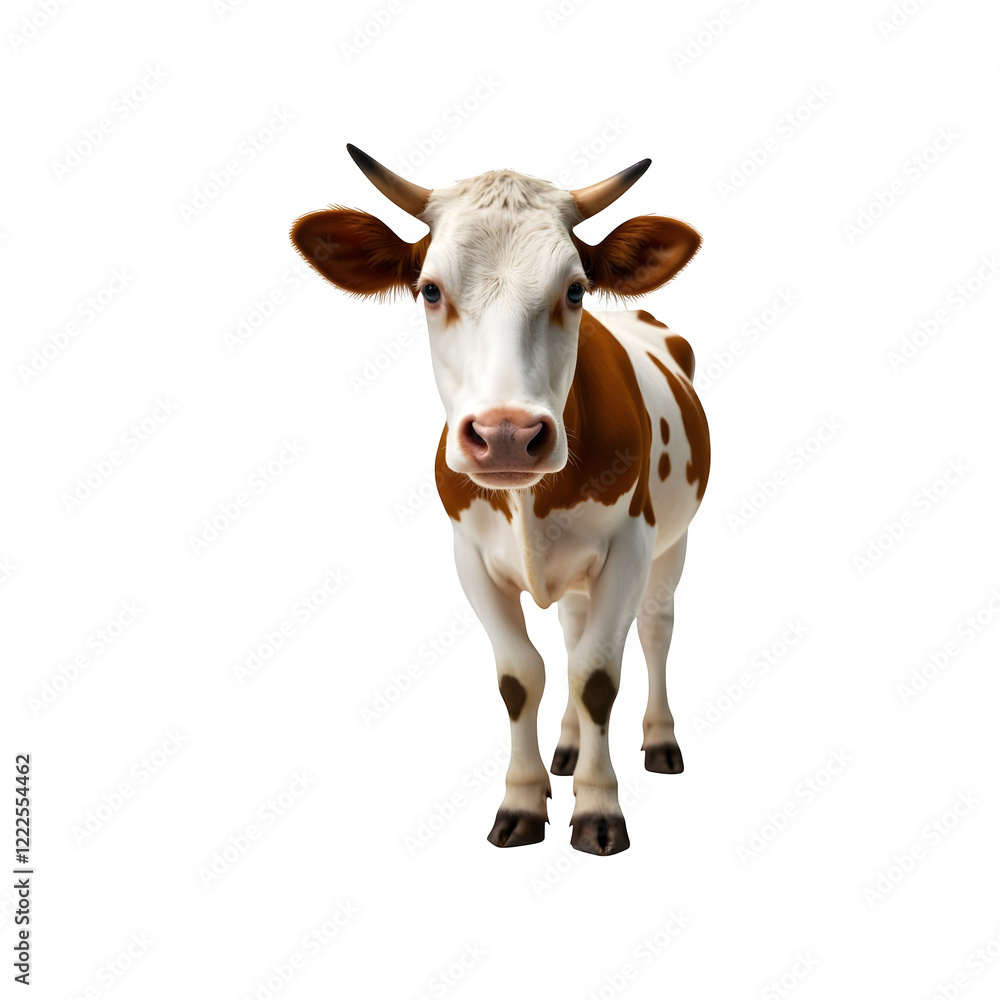 Cow isolated on transparent background. Cow png. Farm and cattle Cow isolated on transparent background. Cow png. Farm and cattle