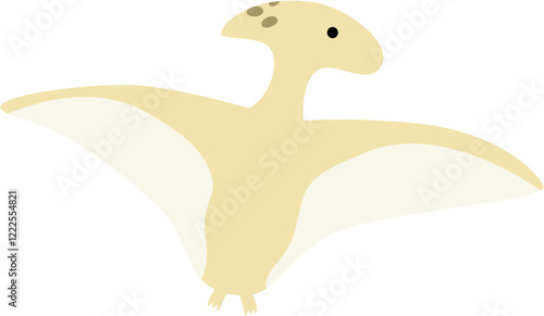 Cute Dinosaur Cartoon Illustration 