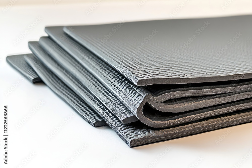 Stacked Yoga Mats: Durable and Comfortable Exercise Accessories for a Healthy Lifestyle Stacked Yoga Mats: Durable and Comfortable Exercise Accessories for a Healthy Lifestyle