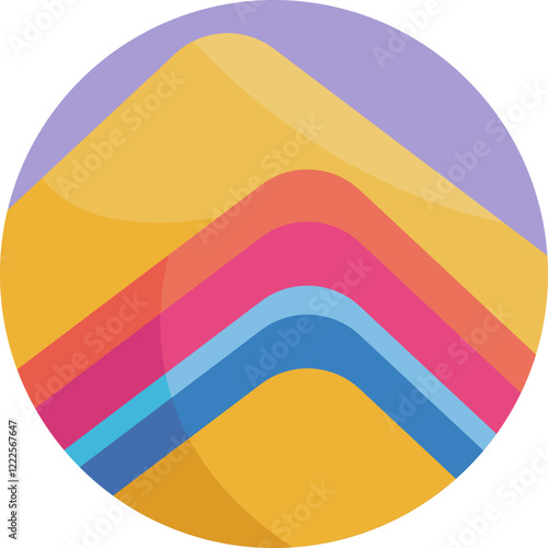 Rainbow Mountain, also known as Vinicunca, is famous for its stunning multi-colored slopes, created by mineral deposits in the Andean mountains of Peru.