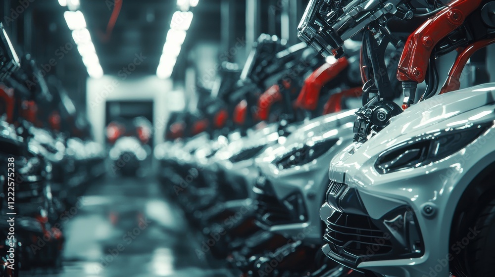 Robotic technology revolutionizing automotive manufacturing assembly line industrial environment perspective innovation Robotic technology revolutionizing automotive manufacturing assembly line industrial environment perspective innovation
