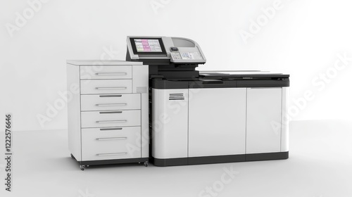 office or professional plotter lag format photocopier or printer with color ribbons for high quality printing services photo