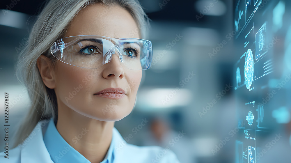 Virtual teaching innovation a holographic educator in action high-tech laboratory digital learning environment futuristic perspective education technology Virtual teaching innovation a holographic educator in action high-tech laboratory digital learning environment futuristic perspective education technology