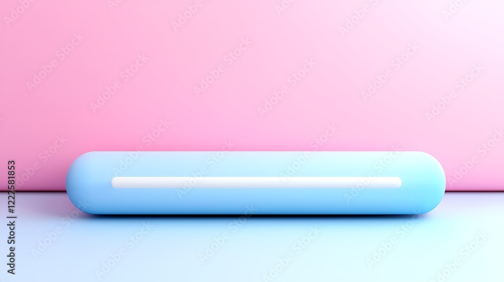 Pastel Blue and Pink Minimalist 3d Render of Geometric Shapes Pastel Blue and Pink Minimalist 3d Render of Geometric Shapes