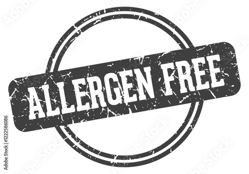 allergen free stamp
