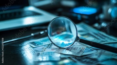 Financial crime investigations targeting identity theft fraud highlighting forensic accounting cyber fraud detection digital security measures and corporate crime prevention strategies
