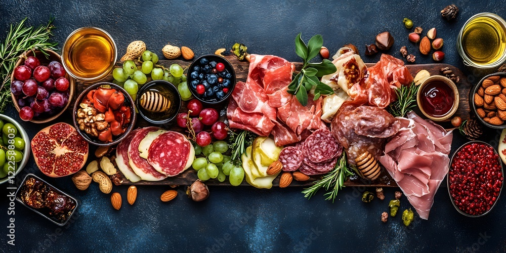 Naklejka premium fresh fish on the grill