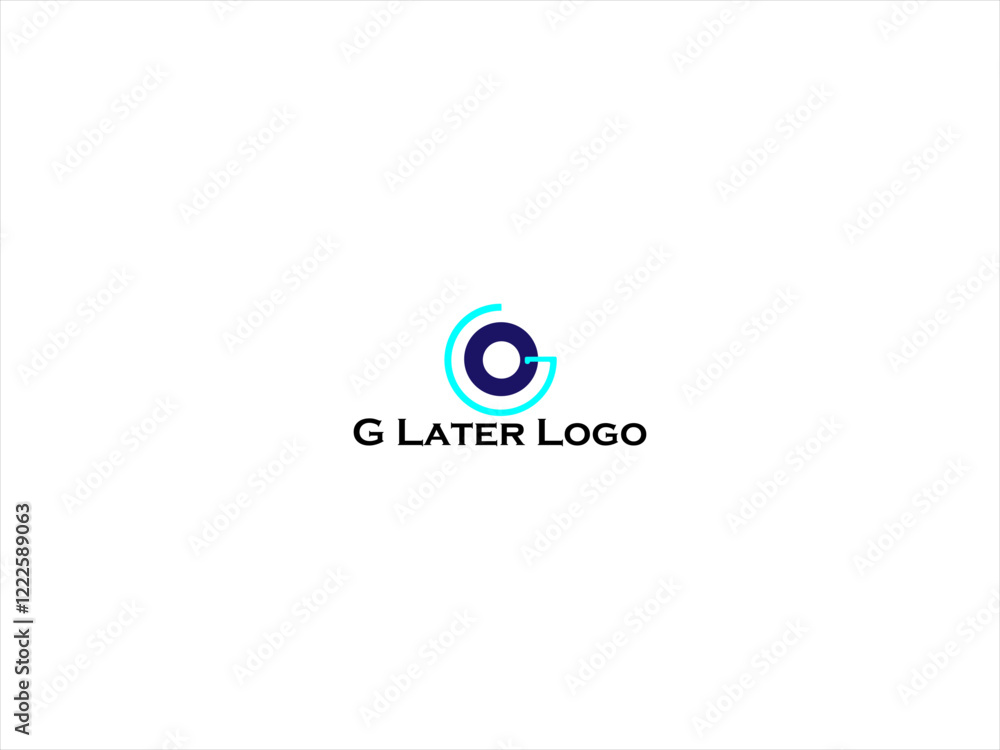 Obraz premium G loter logo vector desigen 